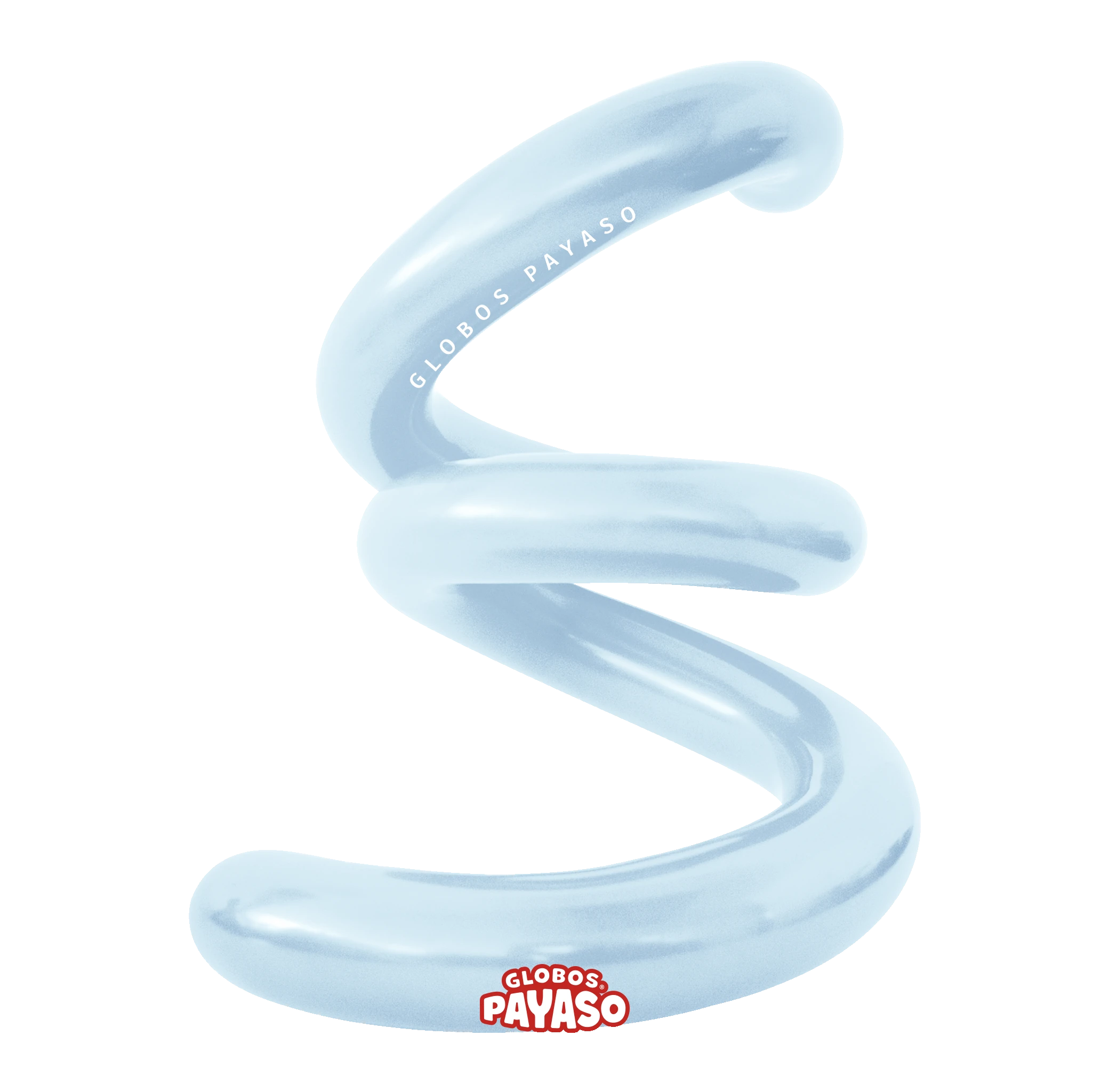 Globo Twisting Decorativo Azul Claro