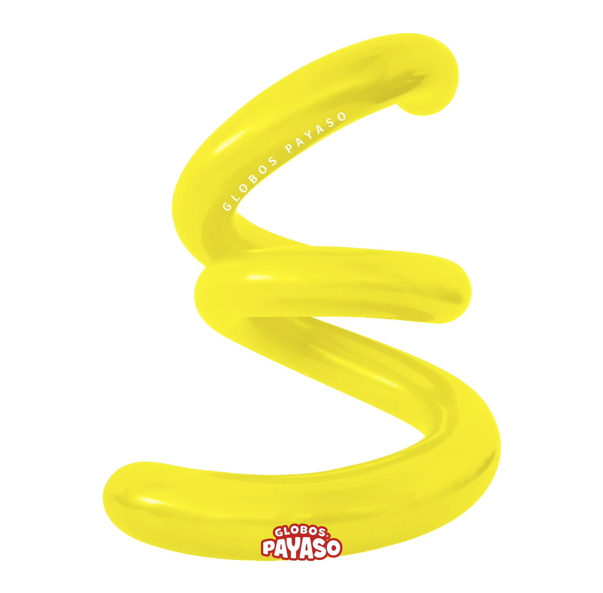 Globo Twisting Decorativo Amarillo Pastel