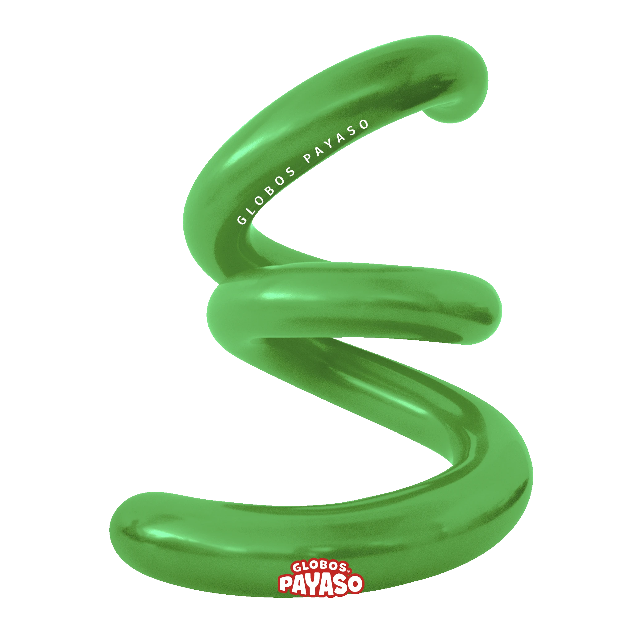 Globo Twisting Decorativo Verde Obscuro