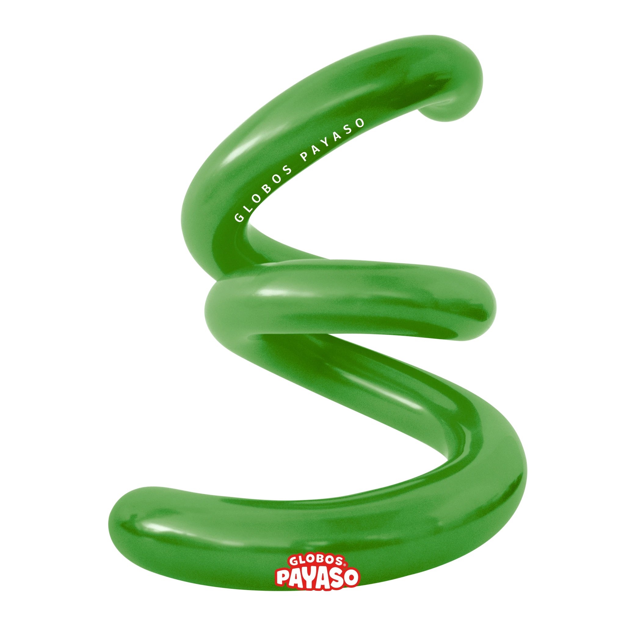 Globo Twisting Decorativo Verde Lima