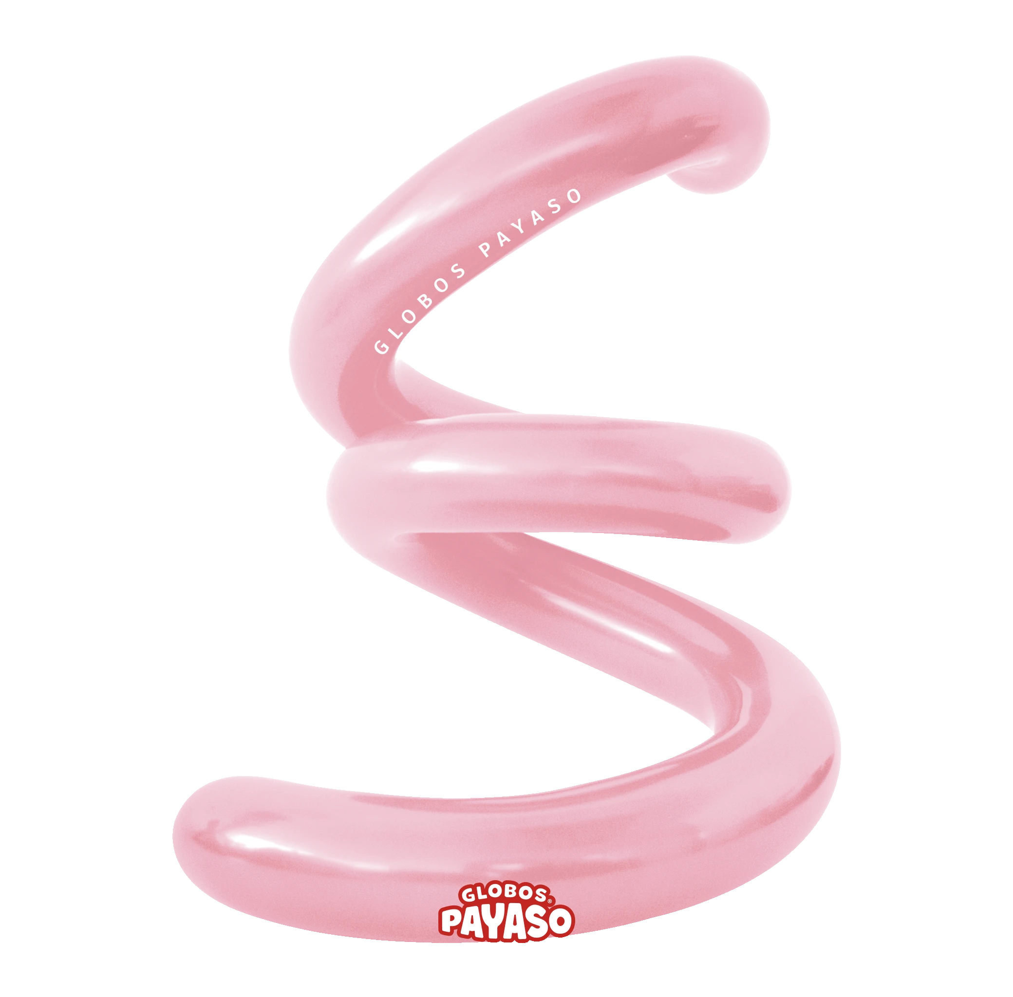 Globo Twisting Decorativo Rosa Pastel